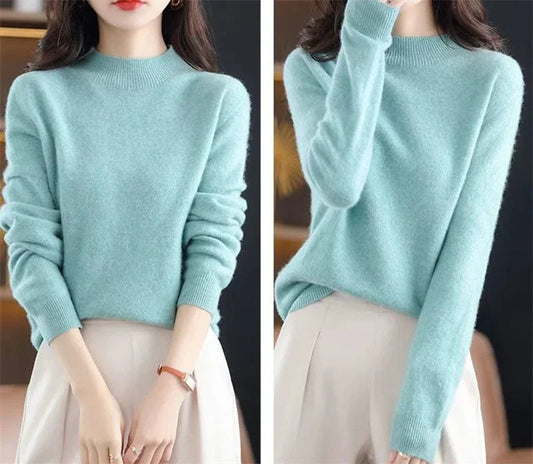 JO | Soft knitted sweater with turtleneck