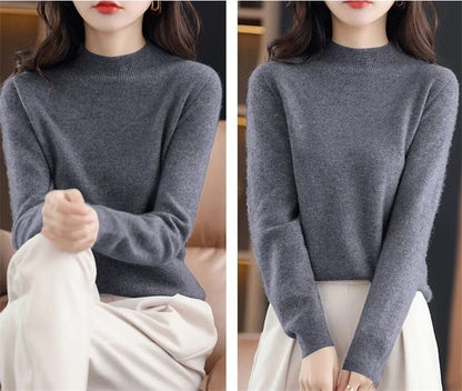 JO | Soft knitted sweater with turtleneck