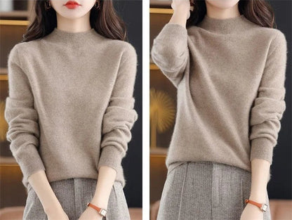 JO | Soft knitted sweater with turtleneck