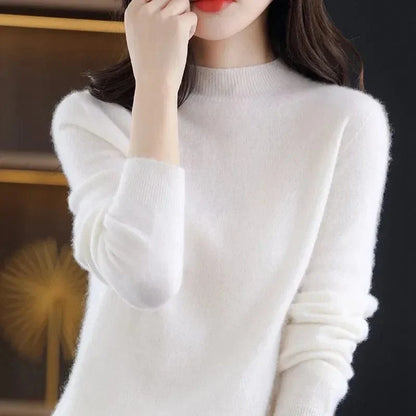 JO | Soft knitted sweater with turtleneck