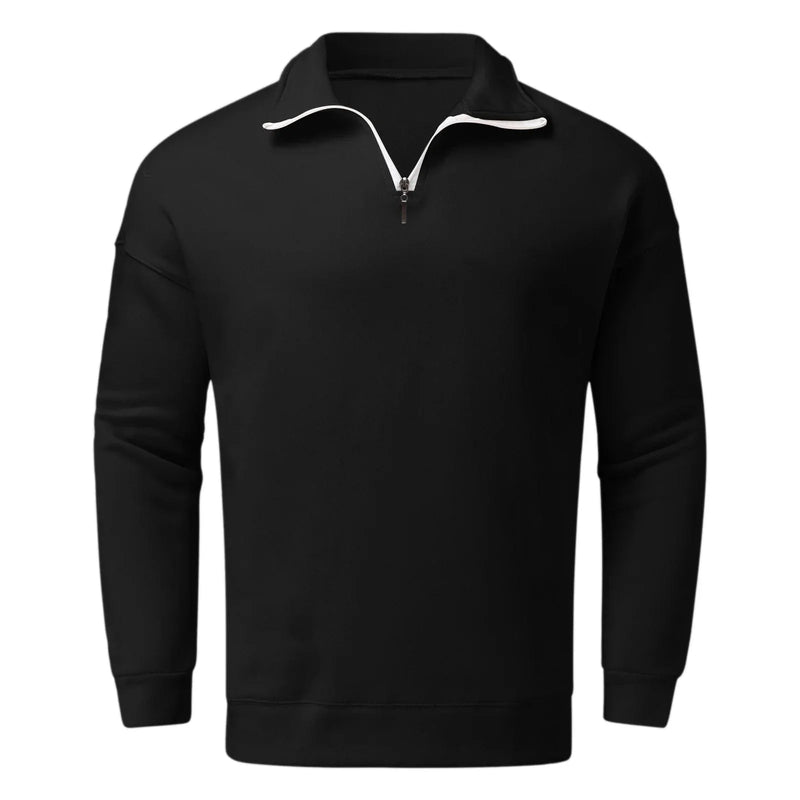 JO | Plain hoodless sweater