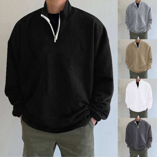 JO | Plain hoodless sweater