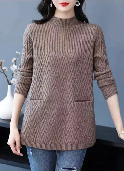 JO | Women's sweater with high collar