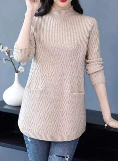 JO | Women's sweater with high collar