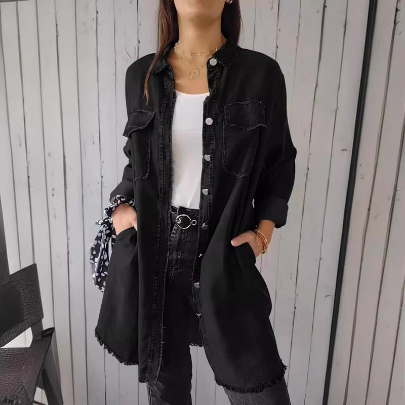 JO | Classic long jacket for women