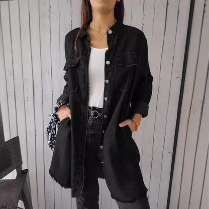 JO | Classic long jacket for women