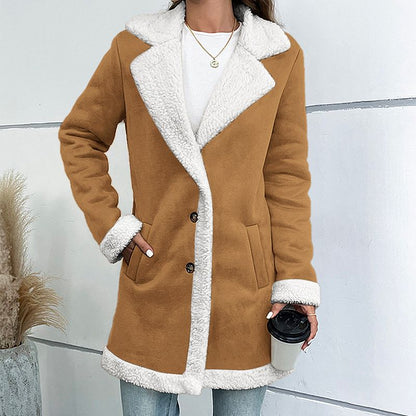 JO | Elegant fluffy jacket for women