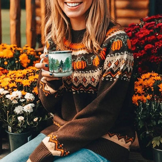 JO | Warm ethnic sweaters for women