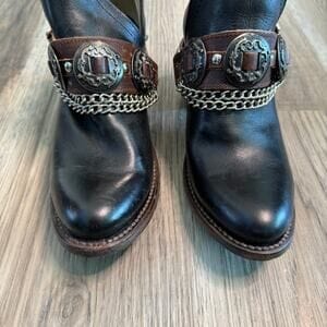 KS | Chunky Mid Heel Vintage Shoes