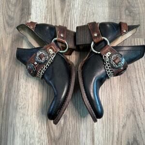 KS | Chunky Mid Heel Vintage Shoes