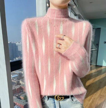 JO | Sweater with half-high neckline