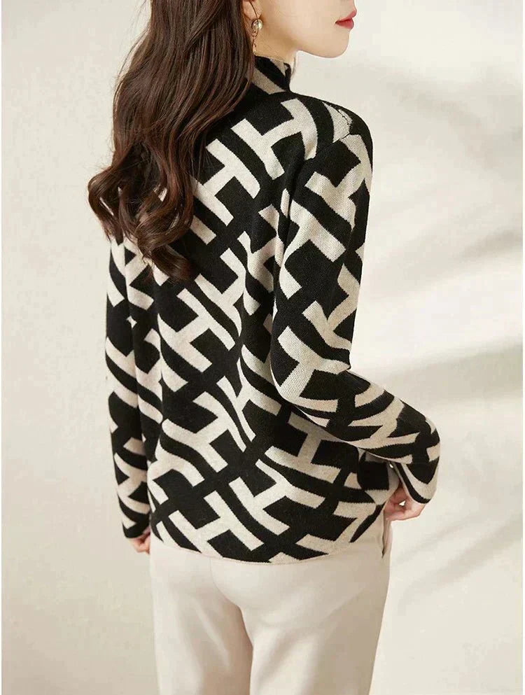 Gracefully Designed Sweater