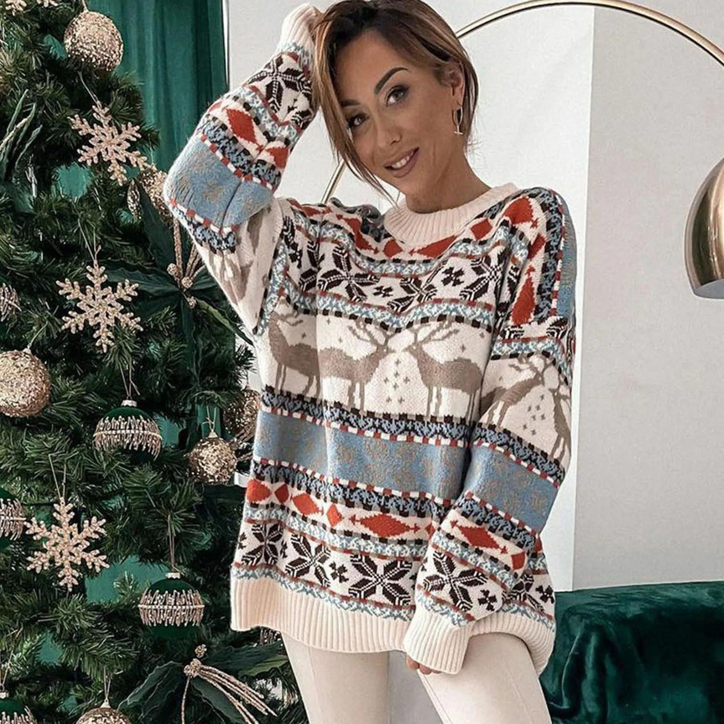 Gracefully Designed Sweater