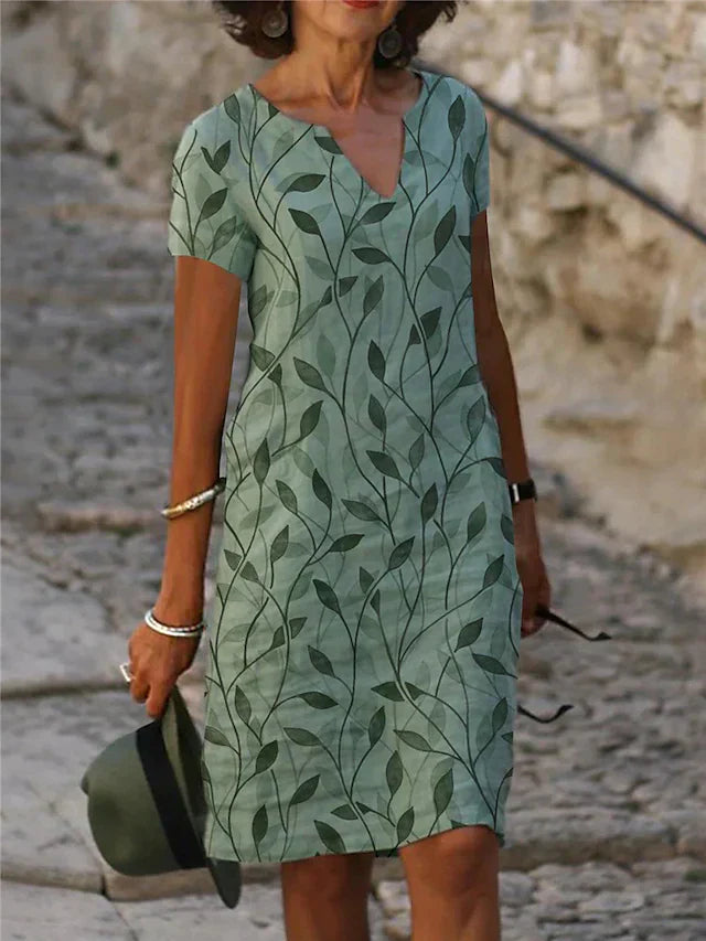 KS | Printed midi dress