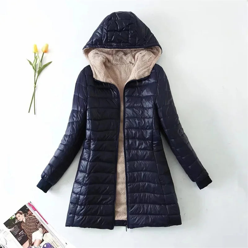 JO | Loose hooded jacket