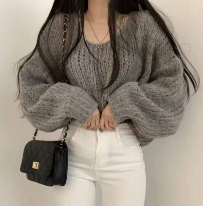 Gracefully Designed Sweater